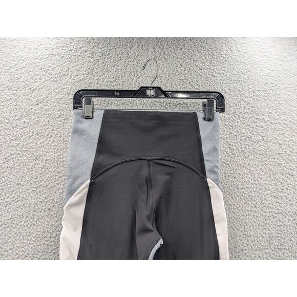 Athleta Crest Colorblock Tight Women's Small Black, White & Gray Leggings - Picture 7 of 12